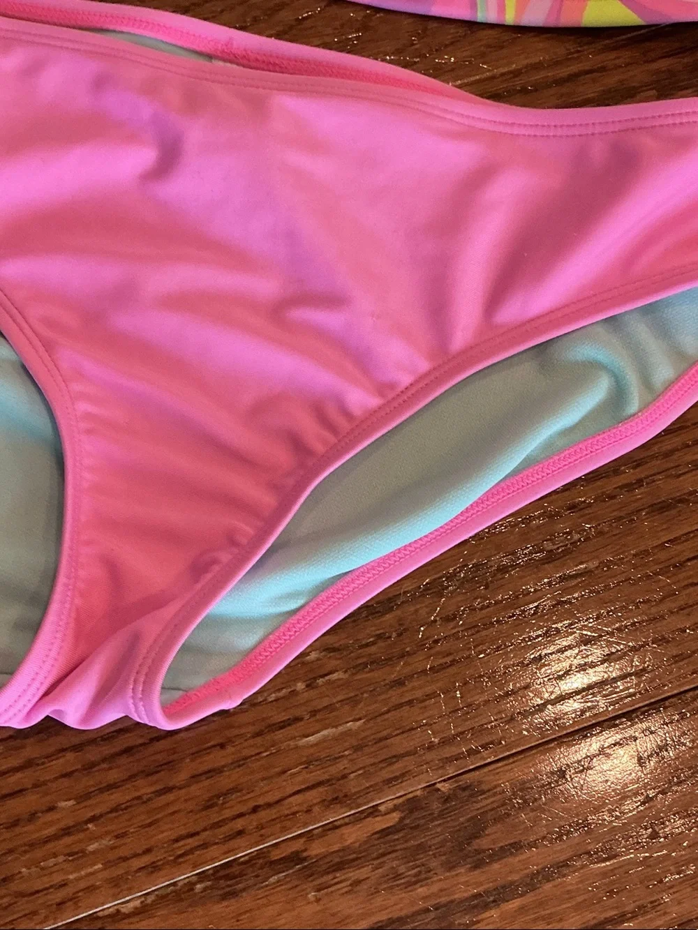 Cat & Jack Pink Swirl Tankini Set